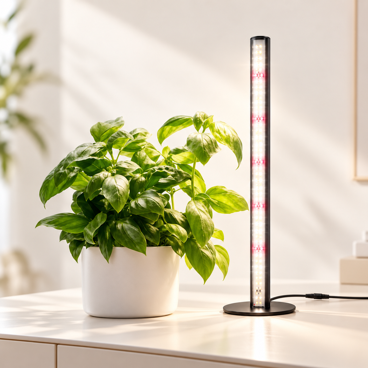 FYTO Grow Lamp with houseplant